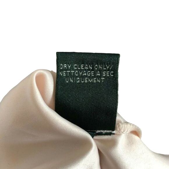 Ralph Lauren Dress Women's Size 10 Peach Blush Midi Summer - Picture 8 of 8